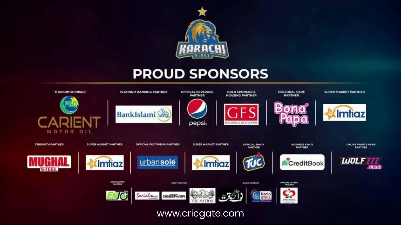 Karachi KIngs Sponsor