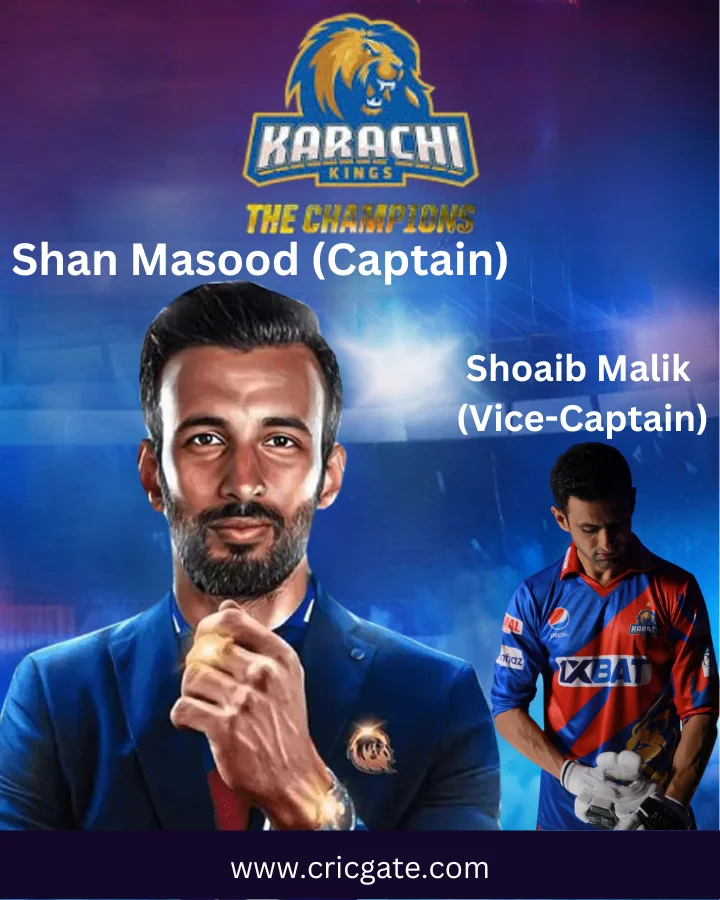 Karachi Kings Captain 2024