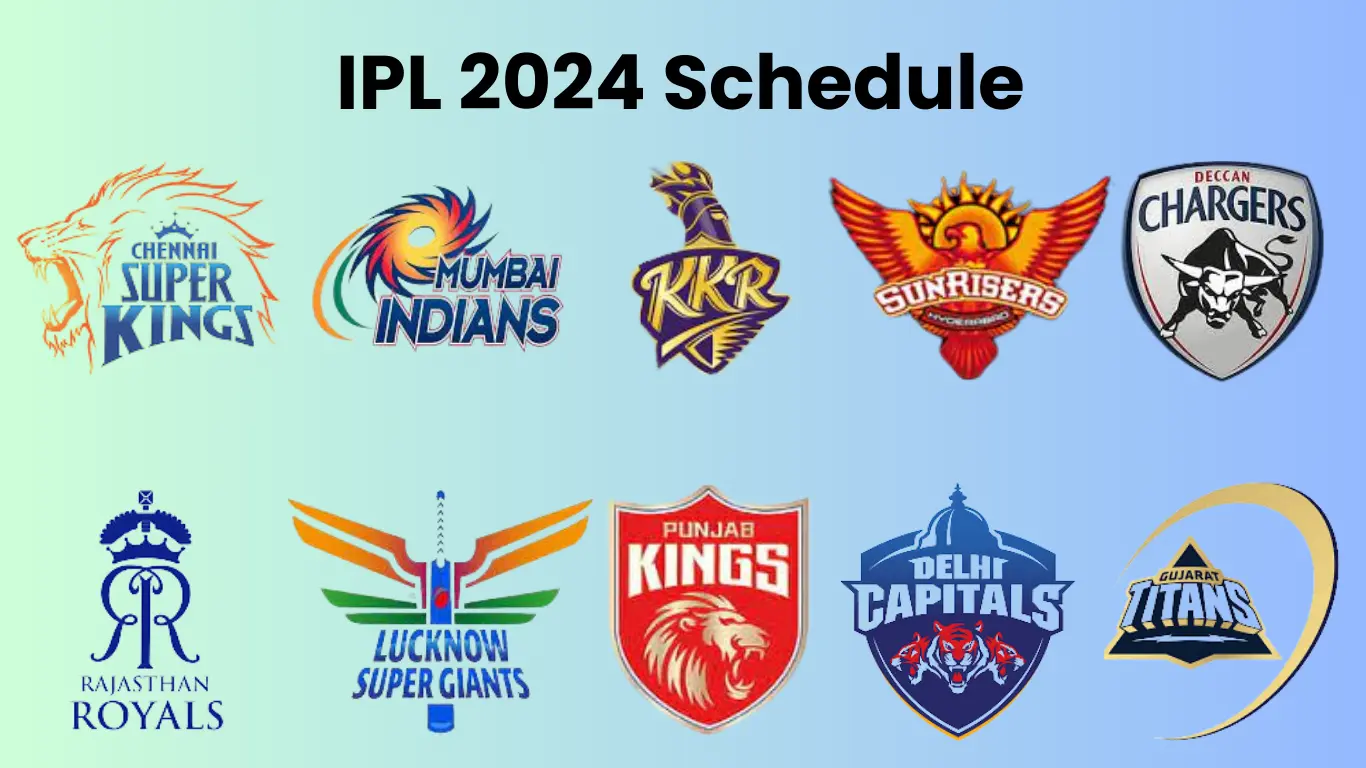IPL 2024 Schedule Fixtures, Venues and Timetable CricGate