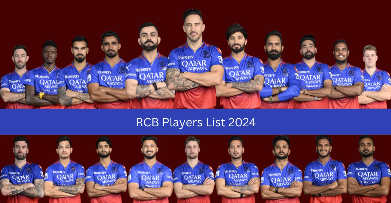 RCB Players List 2024