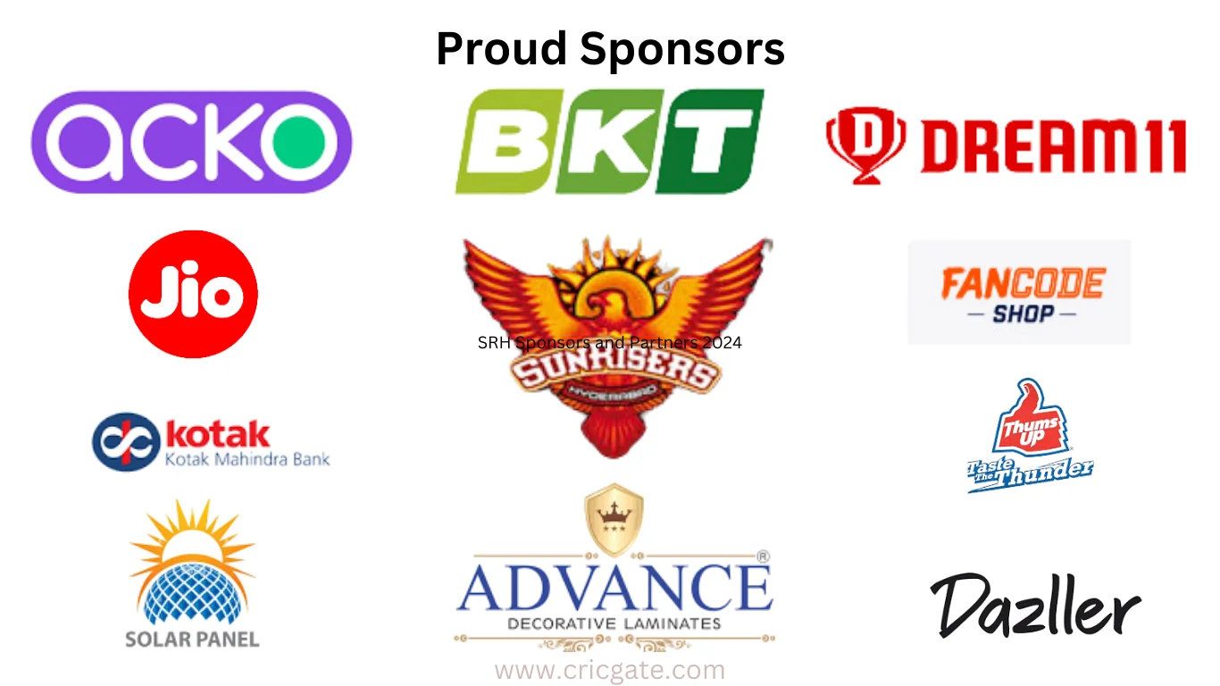 SRH Sponsors and Partners 2024